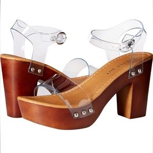Steve Madden - Madden Girl Lifft Heeled Sandal - clear